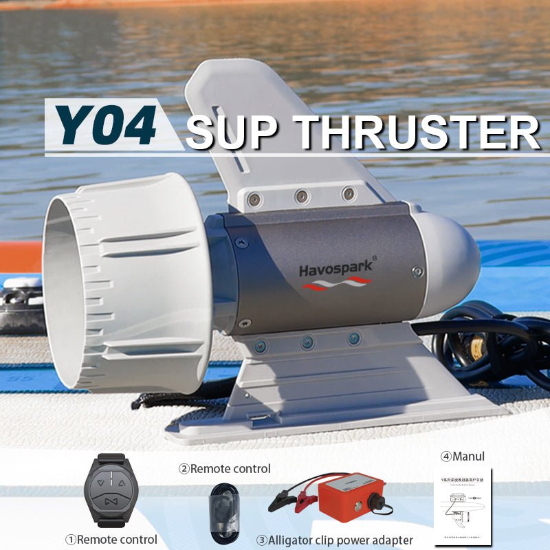 Havospark Y04 Electric SUP Thruster 330W Portable Motor with 8kg Thrust for Paddle Boards & Inflatable Boats - Image 2