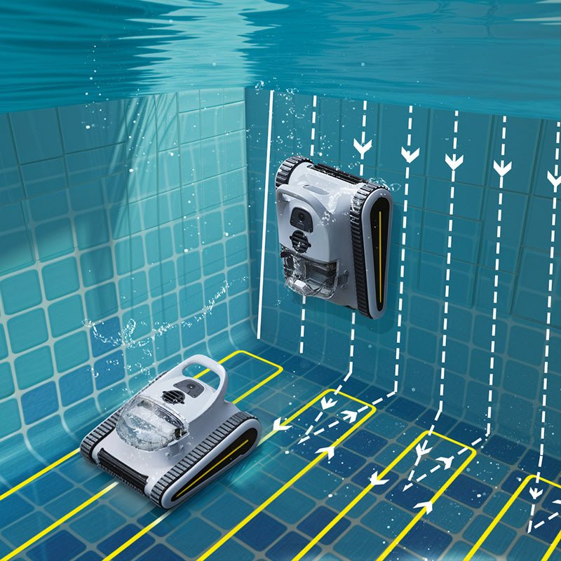 Havospark Robotic Pool Vacuum Cleaner for All Pool Shapes -SAT 30 — Up to 2150 sq ft / 3 m Depth, 2.5L Filter Basket, Cordless & Rechargeable - Image 5