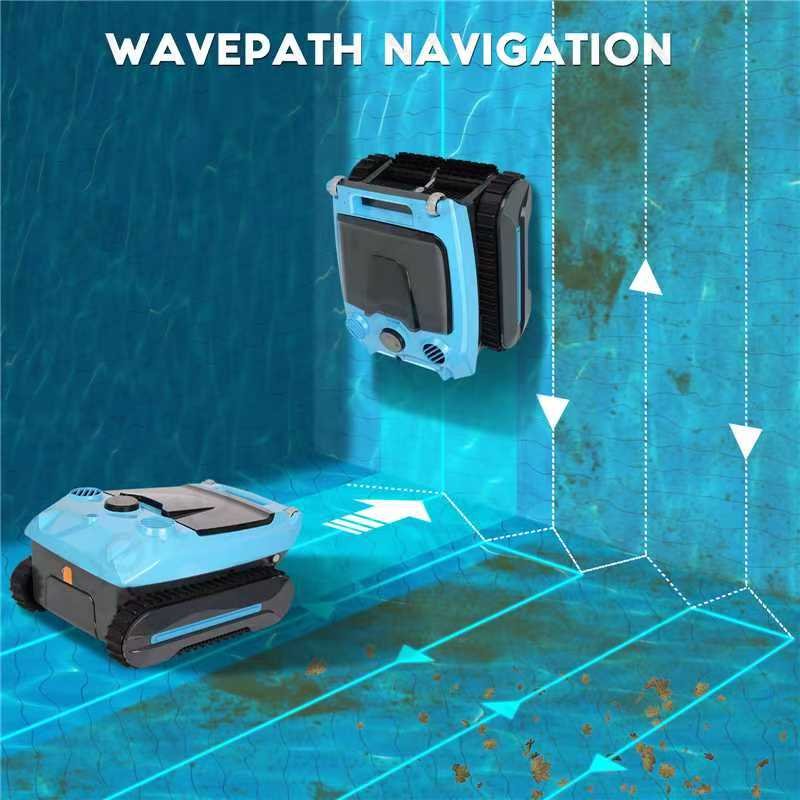 Havospark Cordless Robotic Pool Cleaner S9— 180-Min Runtime, 5.5L Filter, 5500 GPH Suction, Floor / Wall / Waterline Cleaning - Image 5
