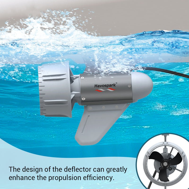 Havospark Y04 Electric SUP Thruster 330W Portable Motor with 8kg Thrust for Paddle Boards & Inflatable Boats - Image 4