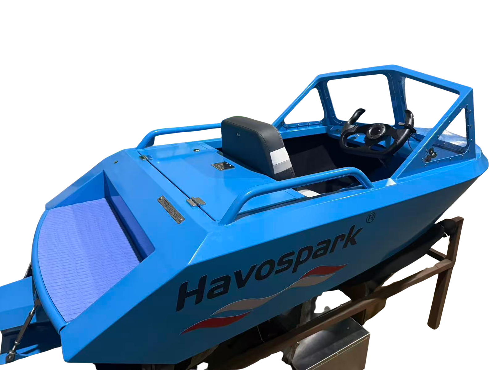HAVOSPARK KA01 Mini Jet Boat – Electric Aluminum Go Kart Boat for Water Racing & Water Sports - Image 7