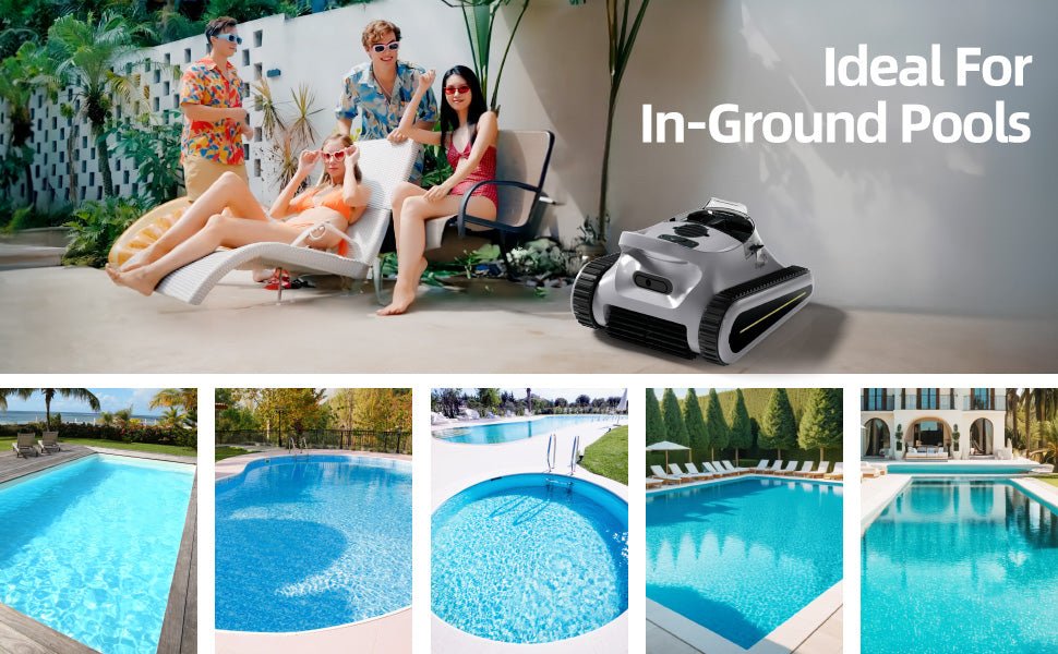 Havospark Robotic Pool Vacuum Cleaner for All Pool Shapes -SAT 30 — Up to 2150 sq ft / 3 m Depth, 2.5L Filter Basket, Cordless & Rechargeable - Image 8