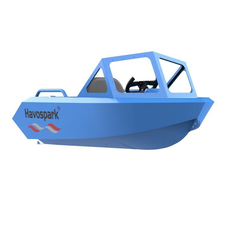 HAVOSPARK KA01 Mini Jet Boat – Electric Aluminum Go Kart Boat for Water Racing & Water Sports